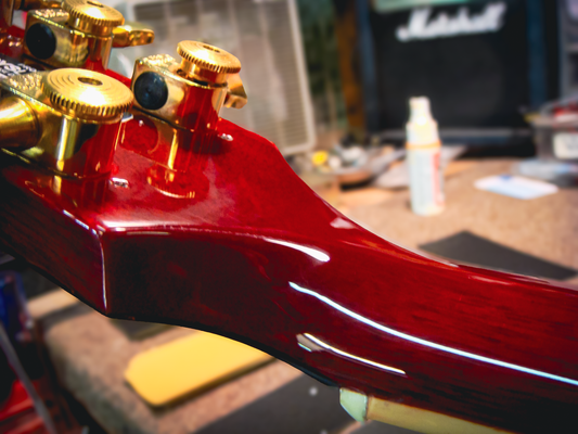 Gibson Headstock Break and Touchup