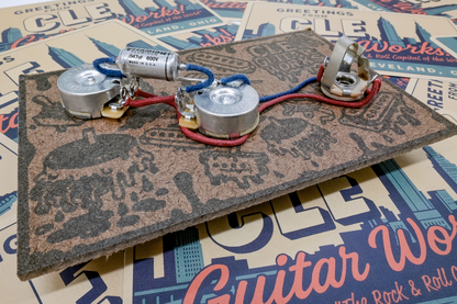 P-Bass Wiring Harness- VitaminQ - handcrafted prewired guitar electronics by CLE Guitar Works
