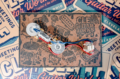 P-Bass Wiring Harness- VitaminQ - handcrafted prewired guitar electronics by CLE Guitar Works