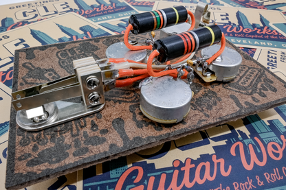 SG Wiring Harness- Bumblebee - handcrafted prewired guitar electronics by CLE Guitar Works