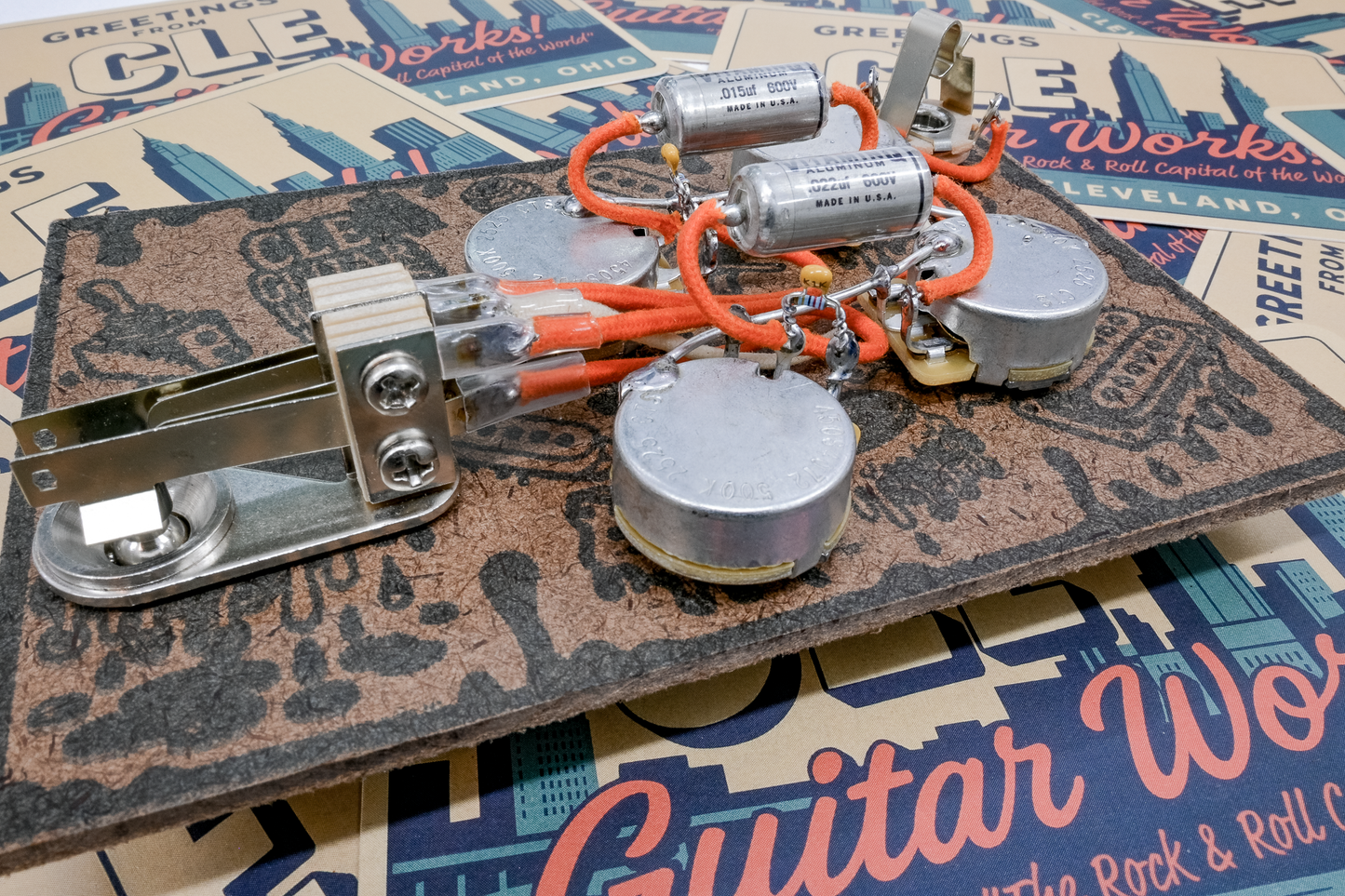 SG Wiring Harness- VitaminQ - handcrafted prewired guitar electronics by CLE Guitar Works