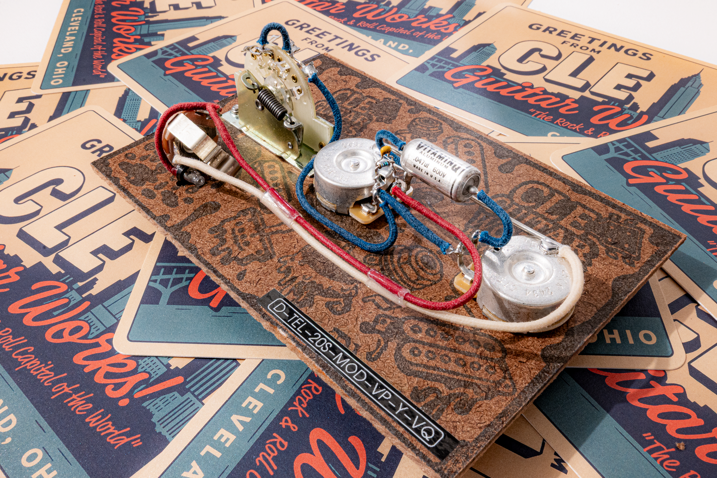 Telecaster Wiring Harness- VitaminQ - handcrafted prewired guitar electronics by CLE Guitar Works