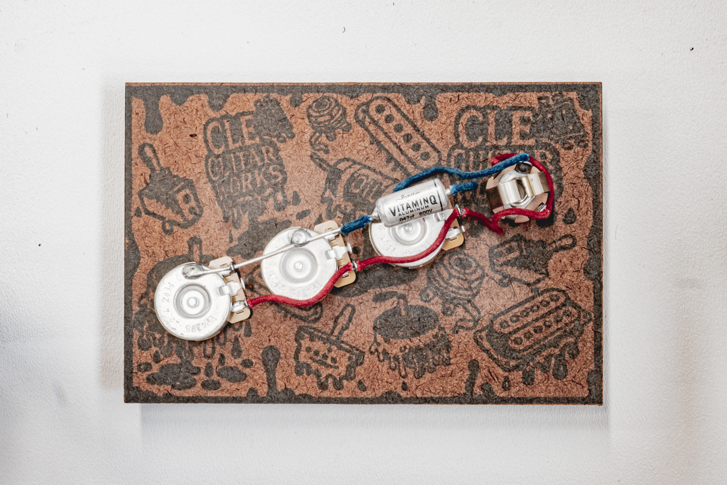 J-Bass Wiring Harness- VitaminQ - handcrafted prewired guitar electronics by CLE Guitar Works