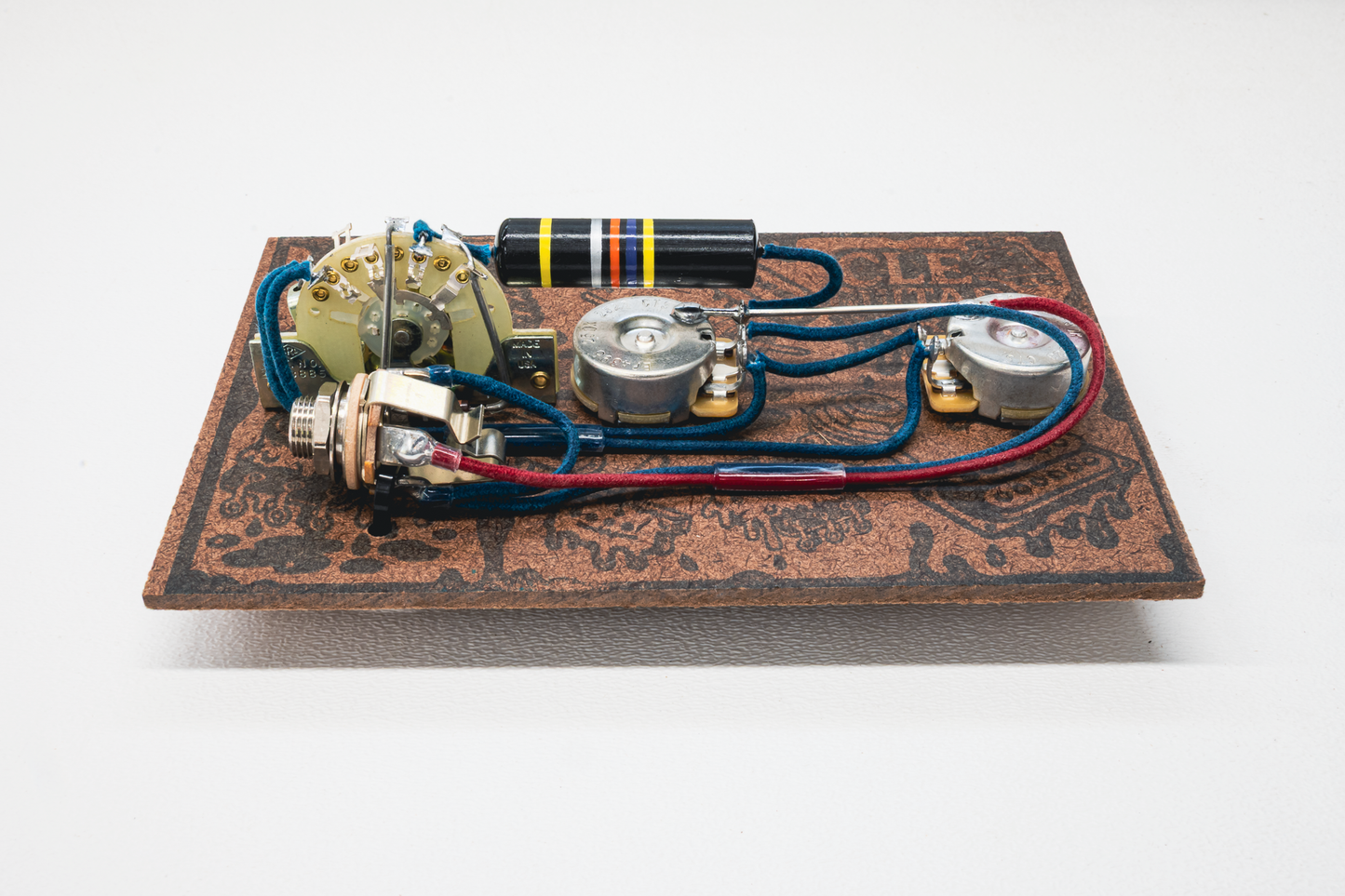 Nocaster" Blend Wiring Harness- Bumblebee - handcrafted prewired guitar electronics by CLE Guitar Works