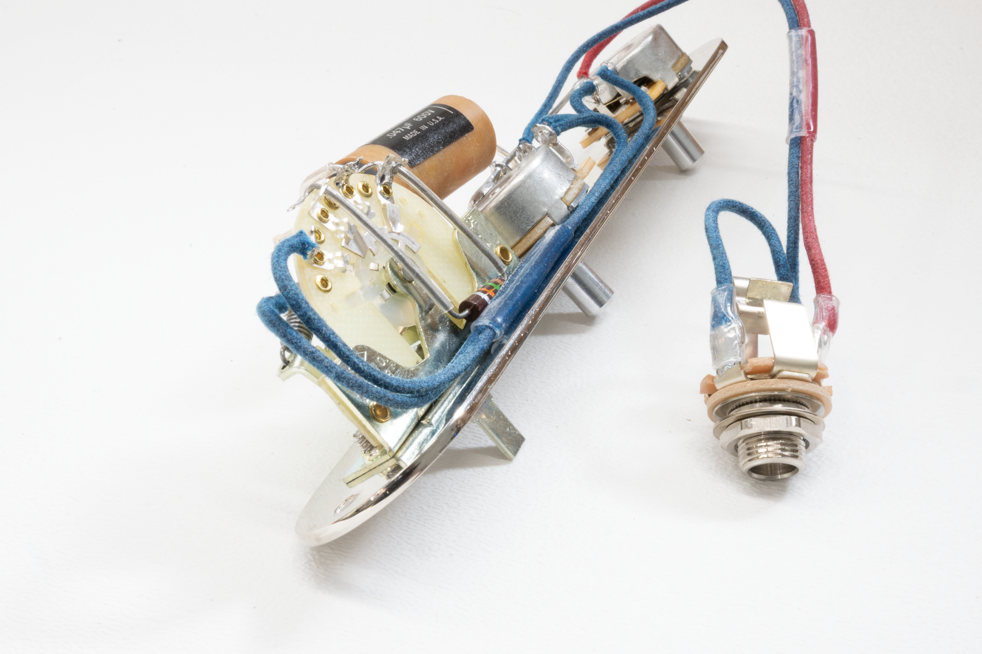 Nocaster" Blend Wiring Harness- Copper Foil - handcrafted prewired guitar electronics by CLE Guitar Works