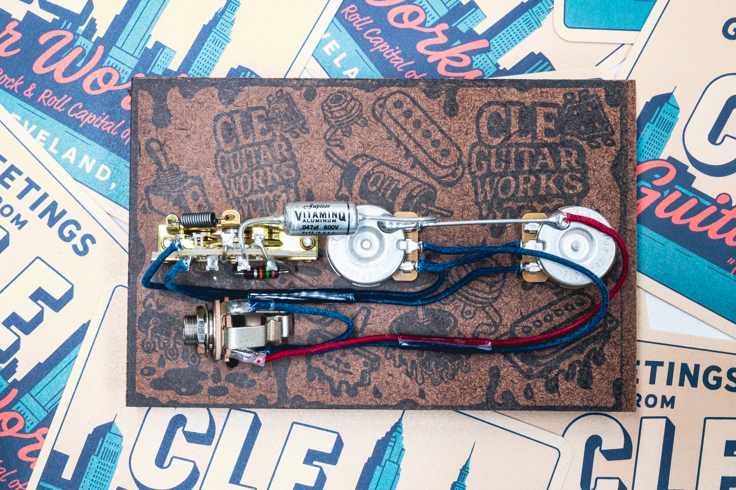 Nocaster" Blend Wiring Harness- VitaminQ - handcrafted prewired guitar electronics by CLE Guitar Works
