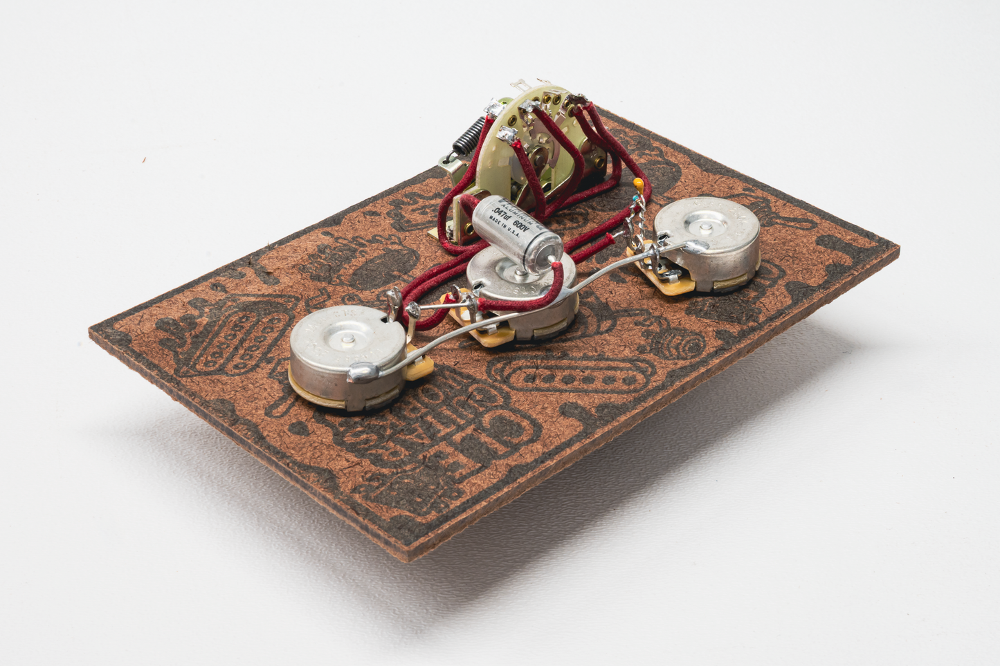 Strat Wiring Harness- VitaminQ - handcrafted prewired guitar electronics by CLE Guitar Works