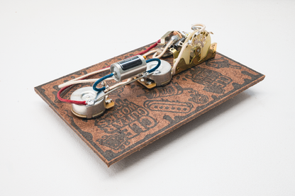 Telecaster Wiring Harness- VitaminQ SILVER FOIL - handcrafted premium guitar electronics by CLE Guitar Works