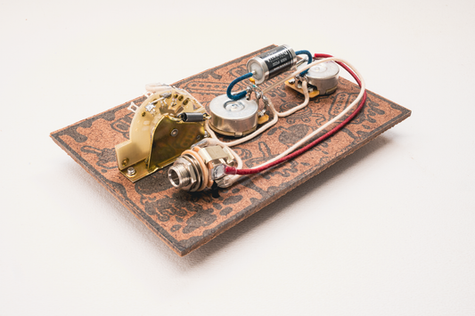 Telecaster Wiring Harness- VitaminQ SILVER FOIL - handcrafted premium guitar electronics by CLE Guitar Works