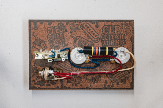 Telecaster Wiring Harness- Bumblebee - handcrafted prewired guitar electronics by CLE Guitar Works