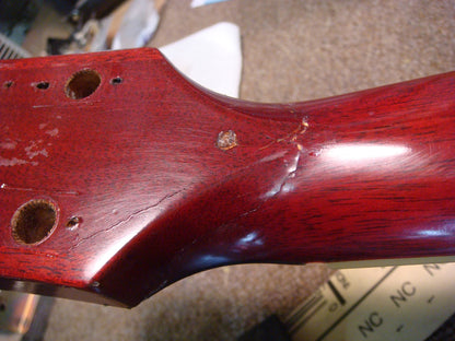 Headstock Reglue | With Touchup